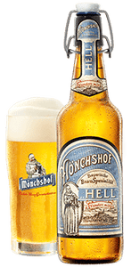 Mönchshof Hell - Kulmbacher Brauerei - Helles, 4.9%, 500ml Bottle