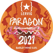 Load image into Gallery viewer, Paragon 2021 - Lervig Bryggeri - Bourbon Barrel Aged Barley Wine, 13.8%, 375ml Bottle
