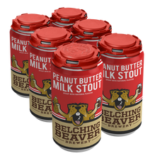 Load image into Gallery viewer, Peanut Butter Milk Stout - Belching Beaver - Peanut Butter Milk Stout, 5.3%, 330ml Can
