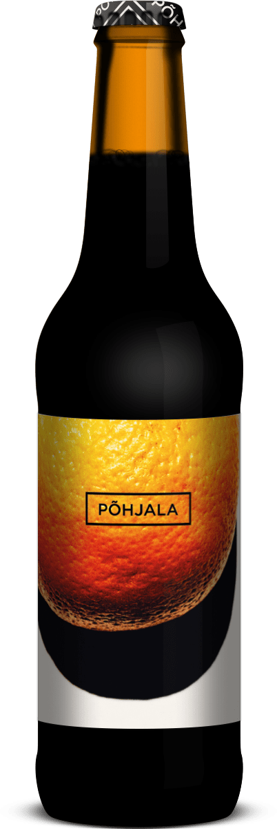 Peel And Bean - Põhjala Brewery - Imperial Rye Porter with Cacao Nibs & Orange Zest, 8.5%, 330ml Bottle