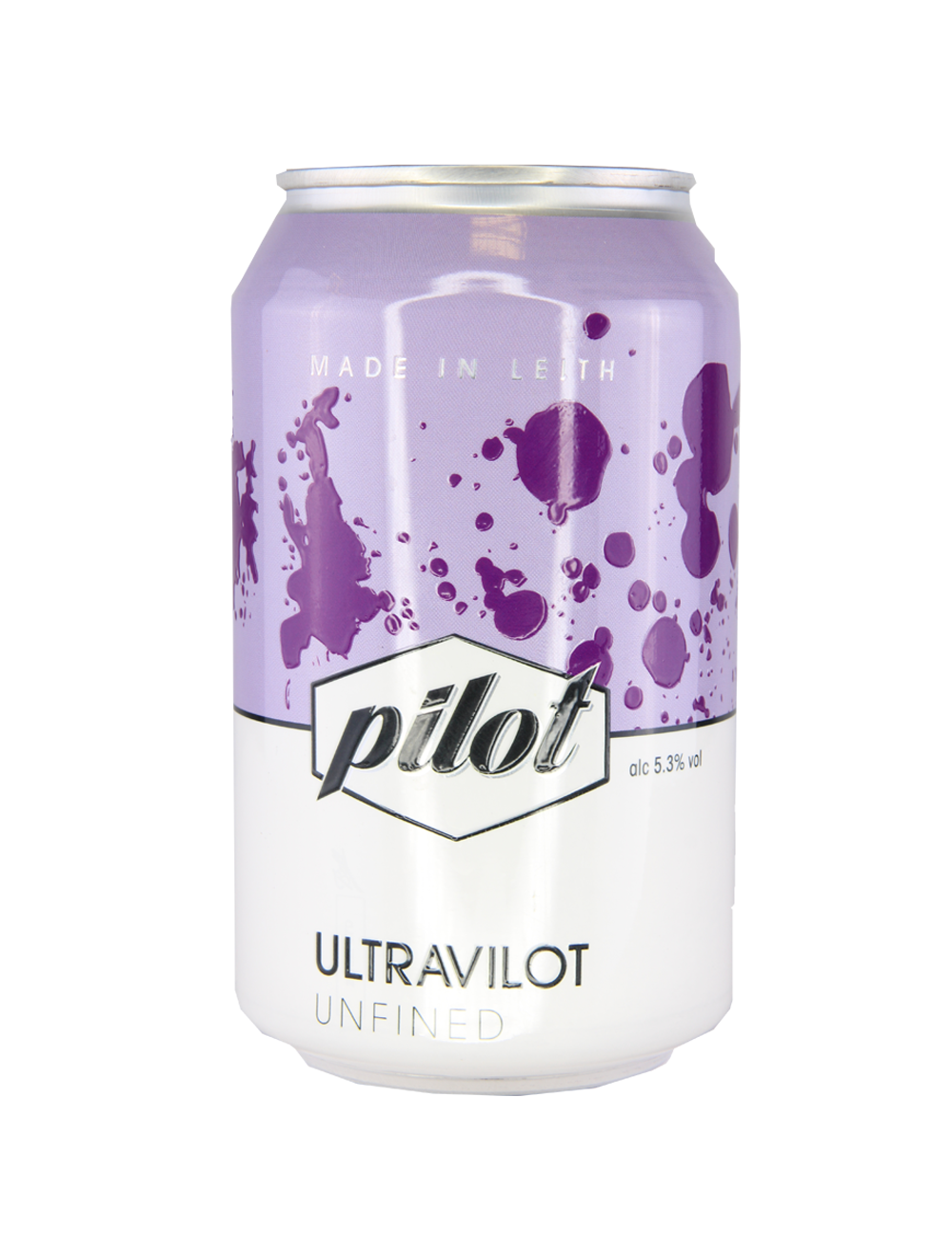 Ultravilot - Pilot Beer - Parma Violet Hefeweizen, 5.3%, 330ml Can