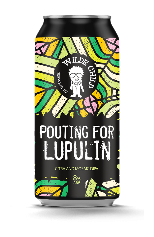 Pouting For Lupulin - Wilde Child Brewing Co - Citra & Mosaic DIPA, 8%, 440ml