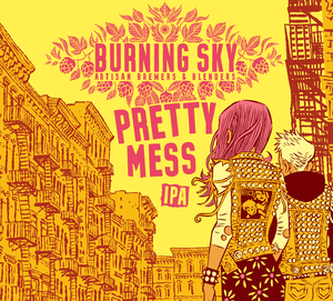 Pretty Mess - Burning Sky - IPA, 7%, 440ml Can