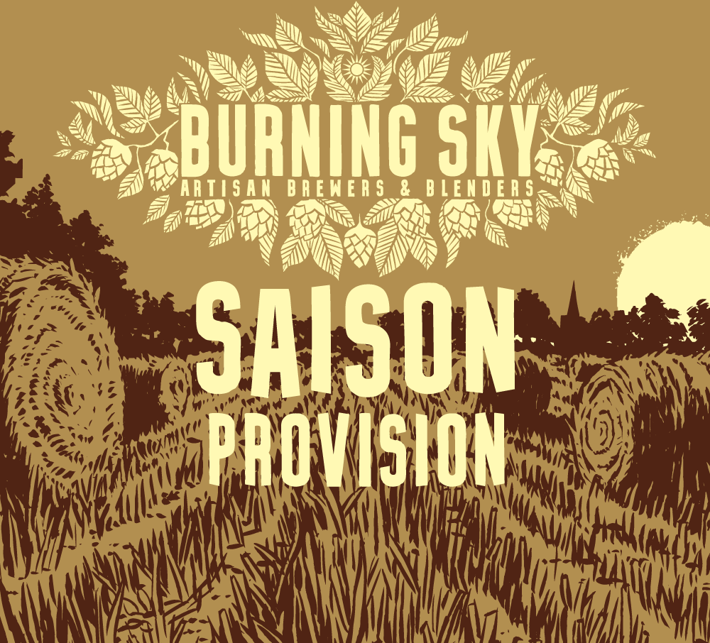 Saison Provision - Burning Sky - Oak Aged Saison, 6.7%, 750ml Bottle