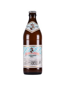 Tegernseer Hell - Brauhaus Tegernee - Helles Lager, 4.8%, 500ml Bottle