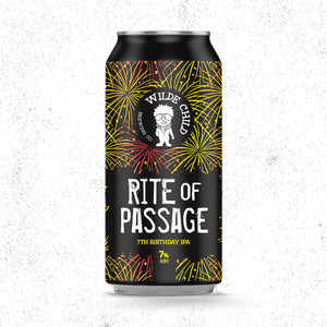 Rite Of Passage - Wilde Child Brewing Co - 7th Birthday IPA, 7%, 440ml Can