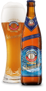 Erdinger Schneeweisse - Erdinger Weissbrau - Winter Weissbier, 5.6%, 500ml Bottle