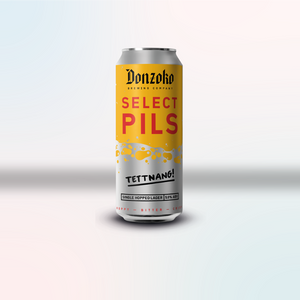 Select Pils Petit Blanche - Donzoko Brewing Co - Pilsner, 5%, 500ml Can