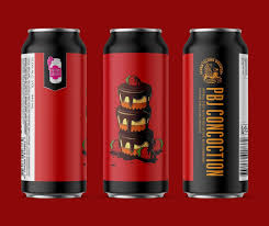 PBJ Connection - Seven Island Brewery - Imperial Stout with Peanut Butter Strawberry Vannilla & Chocolate, 12%, 440ml Can