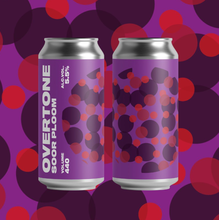 Soor Ploom - Overtone Brewing Co - Plum, Cherry & Red Currant Gose, 5.5%,  440ml Can