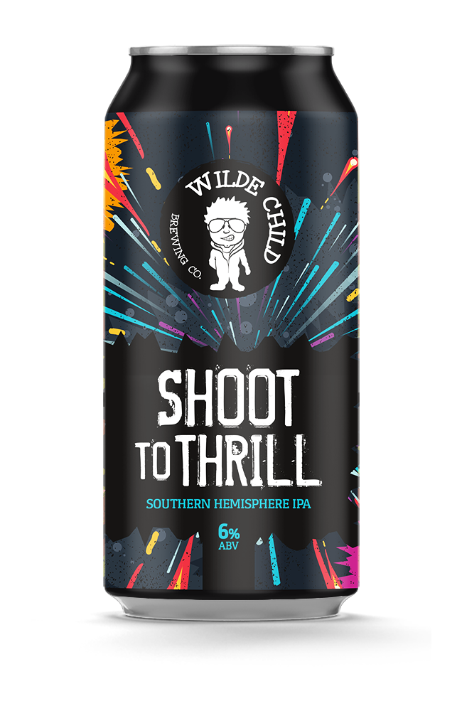 Shoot To Thrill - Wilde Child Brewing Co - Southern Hemisphere IPA, 6%, 440ml Can