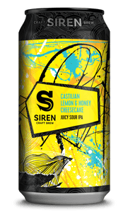 Castilian Lemon & Honey Cheesecake - Siren Craft Brew - Juicy Sour IPA, 6.2%, 440ml Can