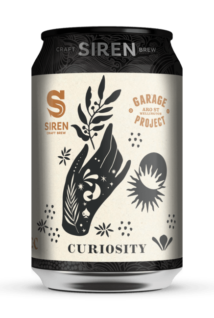 Curiosity - Siren Craft Brew X Garage Project - Imperial Stout w/ Tongan Vanilla, 10%, 330ml Can