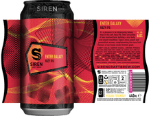 Load image into Gallery viewer, Enter Galaxy - Siren Craft Brew - Hazy IPA, 6%, 440ml Can
