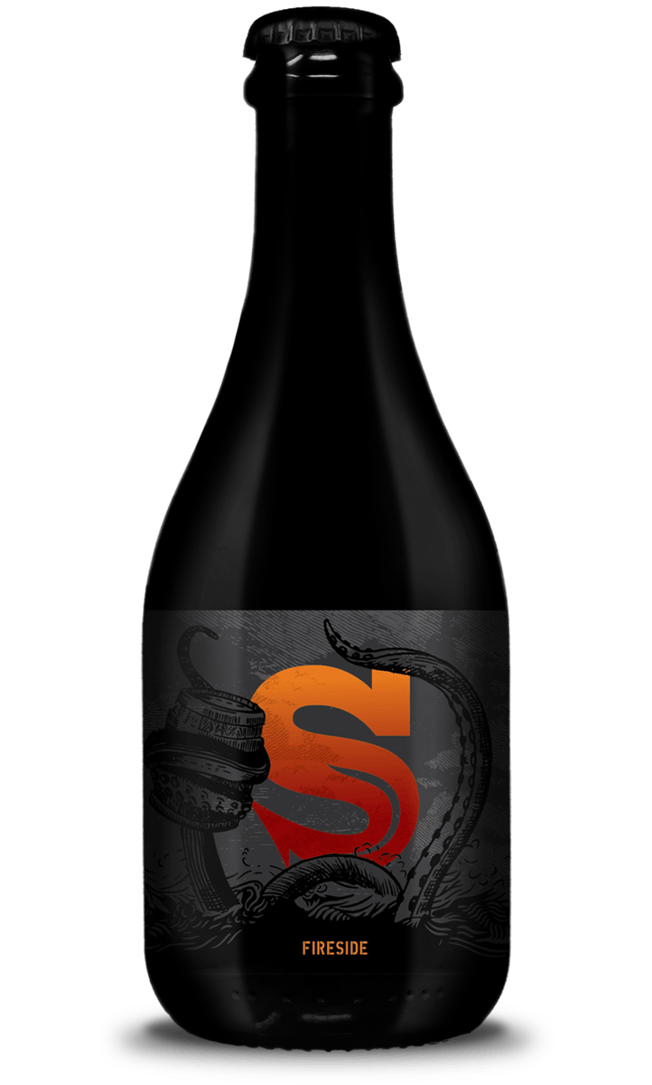 Fireside - Siren Craft Brew - Barrel Aged Blended Imperial Stout, 12.7%, 375ml Bottles