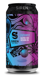 Futurist - Siren Craft Brew - Gluten Free Session IPA, 4.8%, 440ml Can