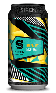 Half Mast - Siren Craft Brew - Micro IPA, 3.4%, 440ml Can