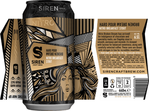 Hard Pour Broken Dream - Siren Craft Brew - Nitro Breakfast Stout, 6.5%, 440ml