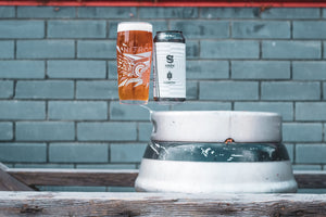 Invisible Deck - Siren Craft Brew X Thornbridge Brewery - Nitro White Stout, 5.9%, 440ml Can