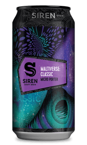 Maltiverse: Classic - Siren Craft Brew - Micro Porter, 3.4%, 440ml Can