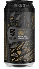 Load image into Gallery viewer, BA Shattered Dream - Siren Craft Brew - Bourbon Barrel Aged Imperial Breakfast Stout, 13.3%, 440ml Can

