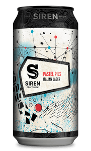 Pastel Pils - Siren Craft Brew - Italian Lager, 5.5%, 440ml Can