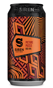 Picture Puzzle - Siren Craft Brew - Red IPA, 5.8%, 440ml Can