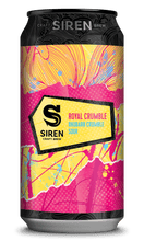 Load image into Gallery viewer, Royal Crumble - Siren Craft Brew - Rhubarb Crumble Sour, 4.2%, 440ml
