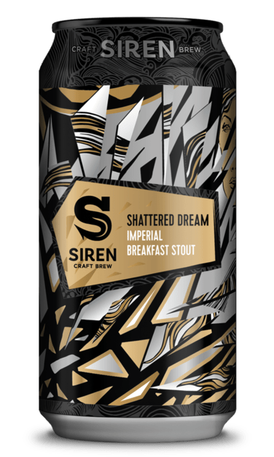 Shattered Dream - Siren Craft Brew - Imperial Breakfast Stout, 9.6%, 440ml Can
