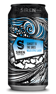 Sunset To The Skies - Siren Craft Brew - Helles Style Lager, 5.2%, 440ml Can