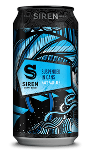 Suspended In Cans - Siren Craft Brew - Hazy Pale Ale, 4%, 440ml Can