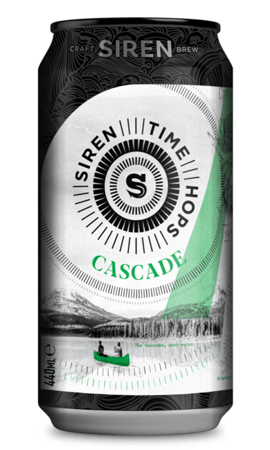 Time Hops Cascade - Siren Craft Brew - Pale Ale, 5.6%, 440ml Can
