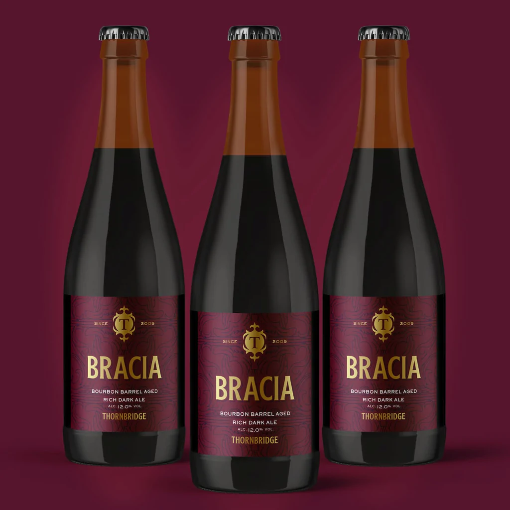 Bracia - Thornbridge Brewery - Bourbon Barrel Aged Rich Dark Ale, 12%, 375ml Bottle