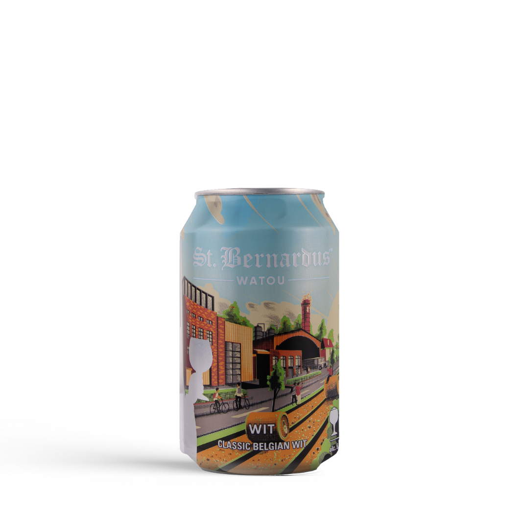 St.Bernardus Wit - Brouwerij St.Bernardus - Classic Belgian Wit, 5.5%, 330ml Can