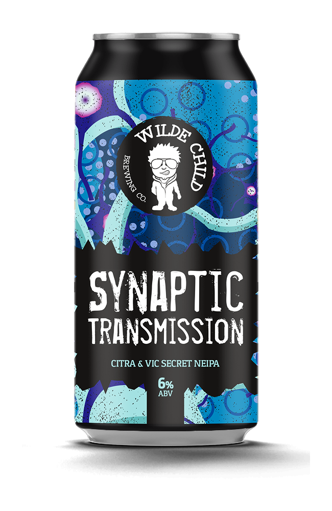 Synaptic Transmission - Wilde Child Brewing Co - Citrus & Vic Secret NEIPA, 6%, 440ml Can