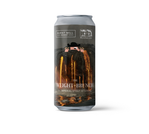 The Weight Of Brunch - Burnt Mill - Cognac Barrel Aged Coffee Imperial Stout, 10%, 440ml Can