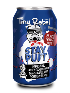 Honey Glazed Ham Imperial Stay Puft - Tiny Rebel - Imperial Honey Glazed Ham Marshmallow Porter, 9%, 330ml Can