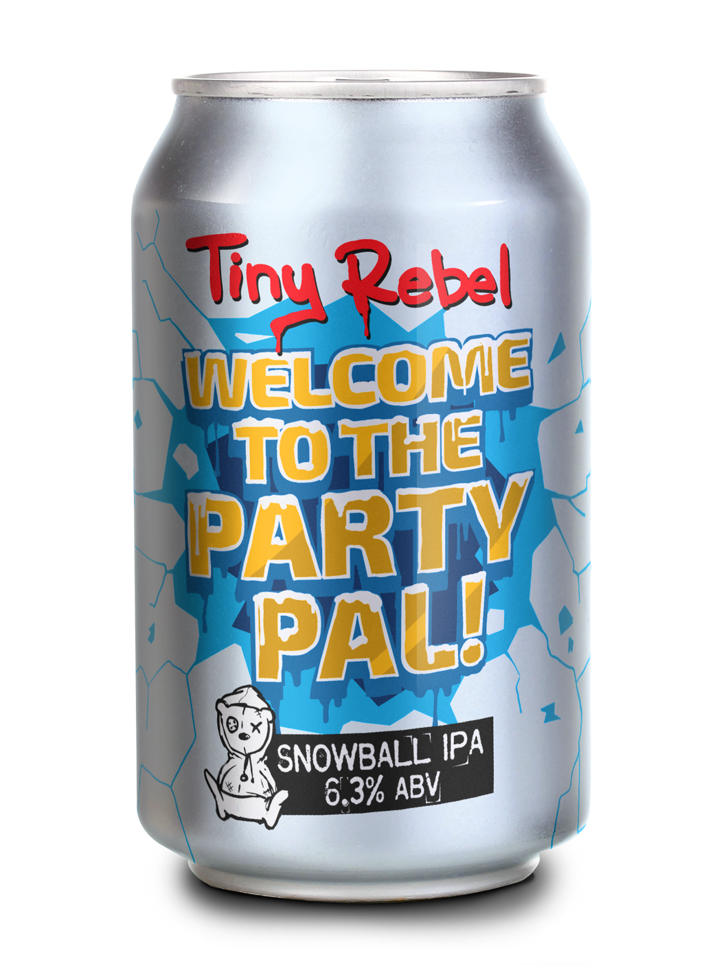 Welcome To The Party Pal! - Tiny Rebel - Snowball IPA, 6.3%, 330ml Can