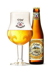 Tripel Karmeliet Gift Set - Brouwerij Bosteels - Belgian Tripel, 8.4%, 4x330ml Bottles & Glass Gift Set