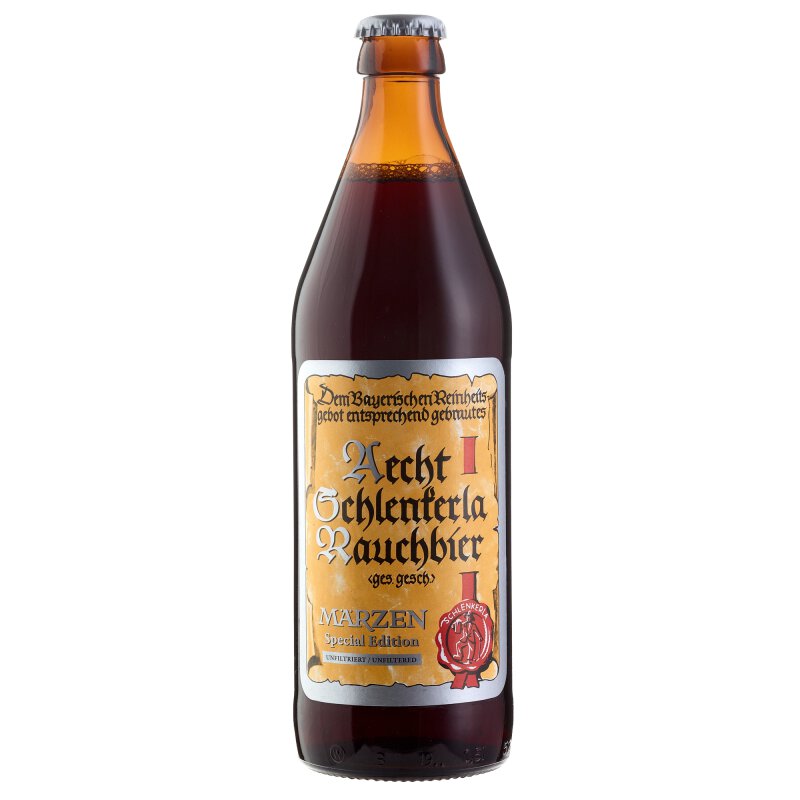 Aecht Schlenkerla Rauchbier Märzen Special Edition - Schlenkerla - Unfiltered Smoked Märzen, 5.1%, 500ml Bottle