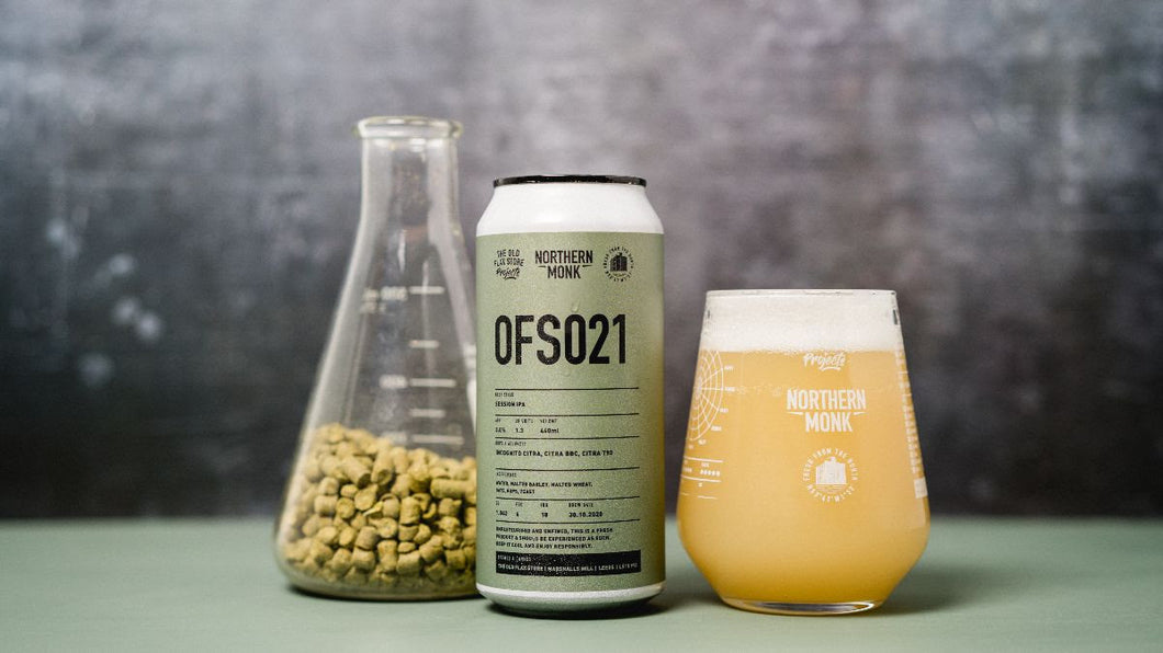 OFS021 - Northern Monk - Session IPA, 3%, 440ml Can