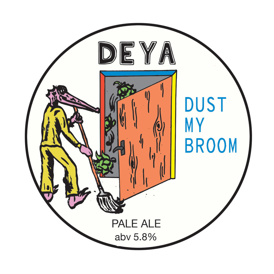 Dust My Broom - Deya Brewing - Pale Ale, 5.8%, 500ml Can