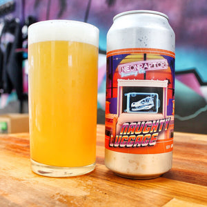 Naughty Luggage - Neon Raptor - New England IPA, 6.8%, 440ml Can