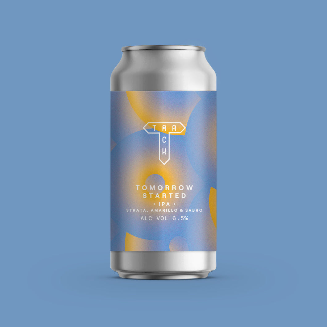 Tomorrow Started - Track Brewing Co - IPA, 6.5%, 440ml Can