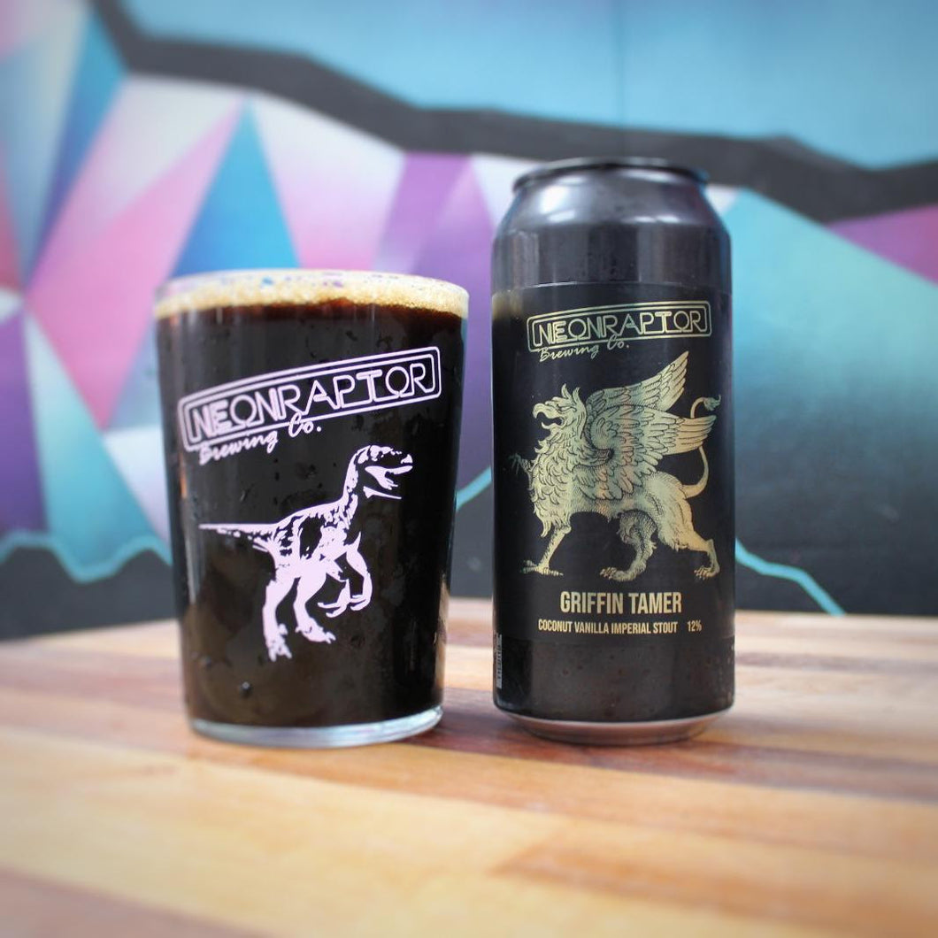 Griffin Tamer - Neon Raptor - Coconut Vanilla Imperial Stout, 12%, 440ml Can
