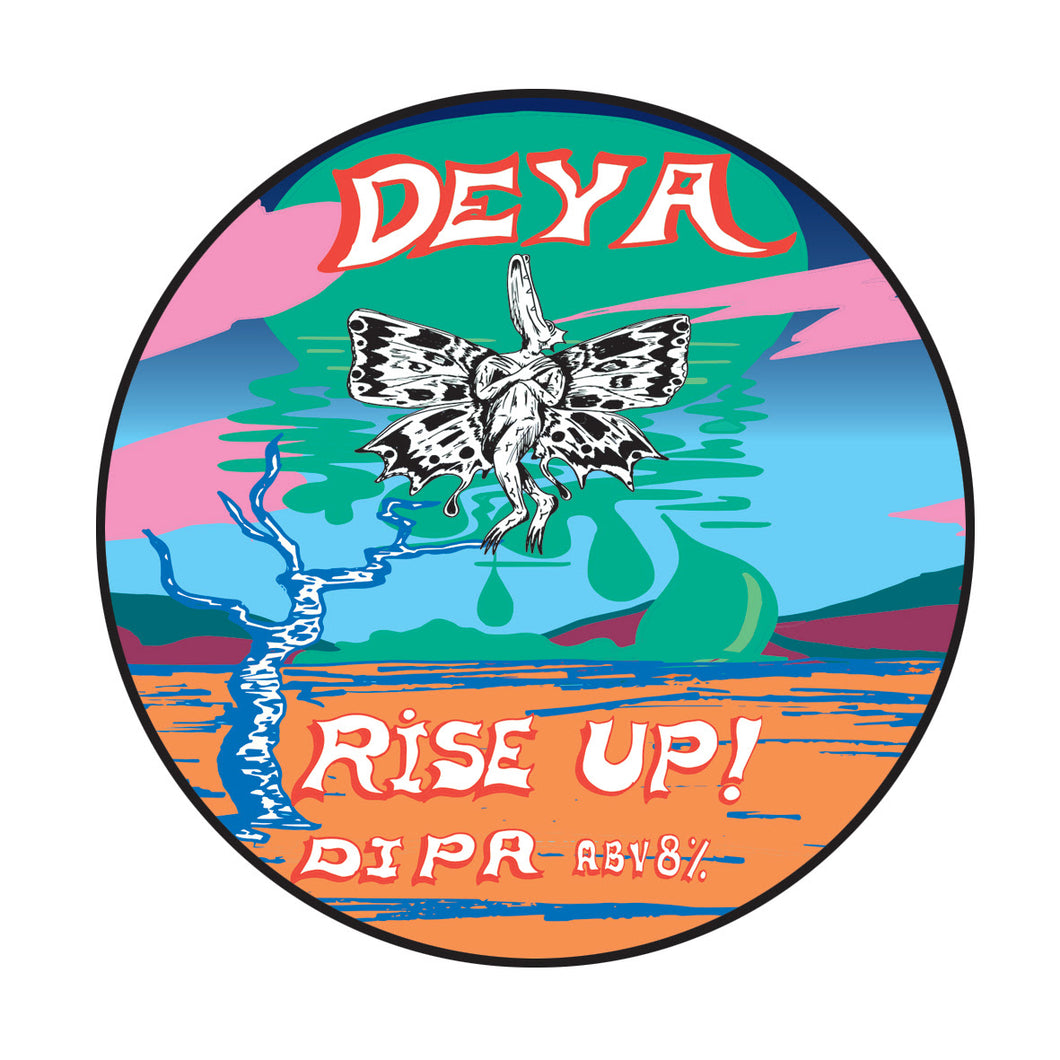 Rise Up - Deya Brewing - DIPA, 8%, 500ml Can