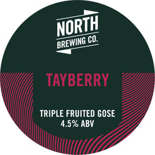 Load image into Gallery viewer, Triple Fruited Gose Tayberry - North Brewing Co - Tayberry Gose, 4.5%, 440ml Can
