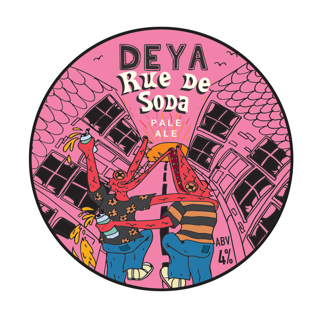 Rue De Soda - Deya Brewing - Pale Ale, 4%, 500ml Can