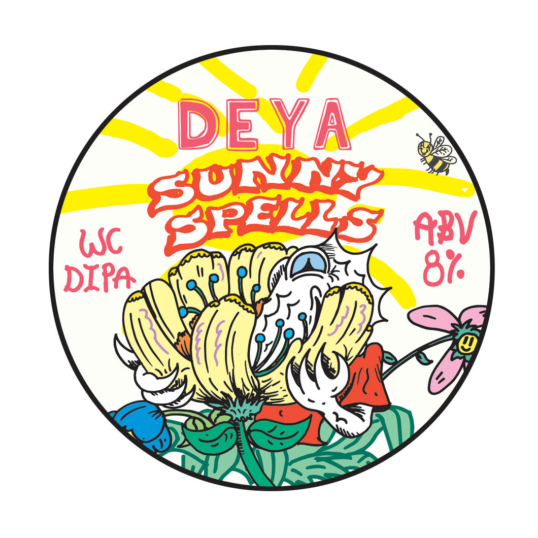 Sunny Spells - Deya Brewing - West Coast DIPA, 8%, 500ml Can