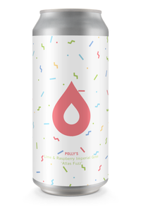 Atlas Fuzz - Polly's Brew Co - Raspberry & Lime Gose, 4%, 440ml Can